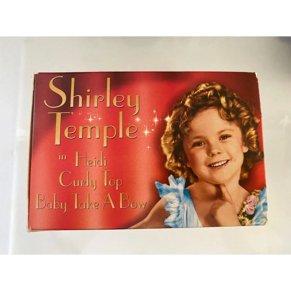 Shirley Temple Family Favorites Triple Pack 3 Movie‎ Collection VHS Set V3 2000